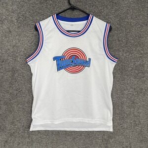 Bugs Bunny Tune Squad‎ Jersey Size L White Looney Tunes Space Jam